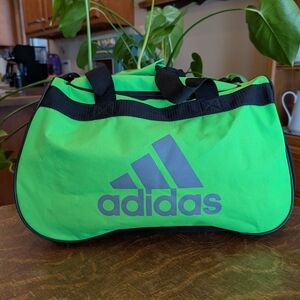 Adidas Green Duffel Bag